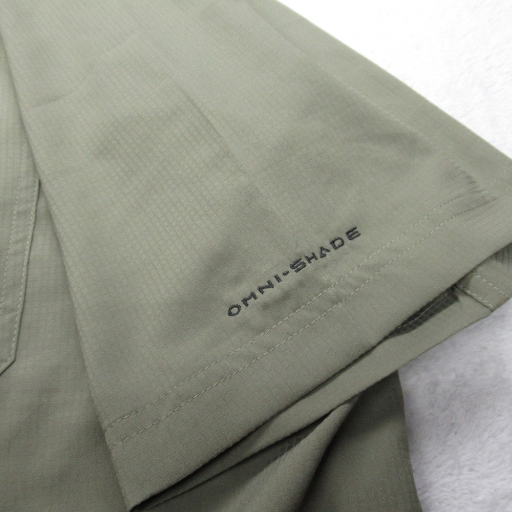 Columbia Shirt Mens 2XT Green Silver Ridge Utility Lite Short Sleeve Ripstop NEW - Picture 8 of 14